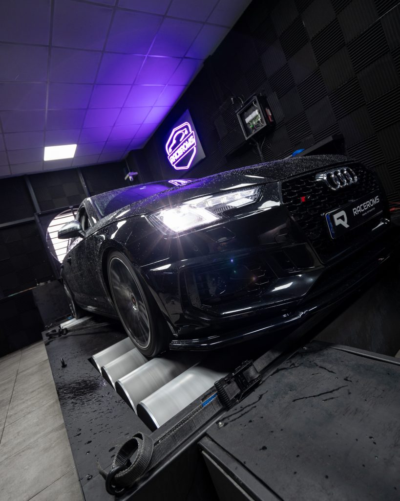 audi on dyno